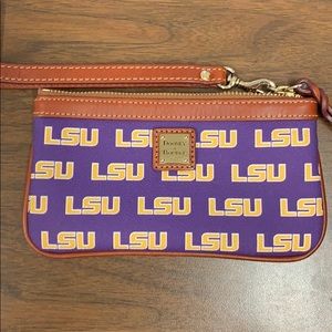 Dooney & Bourke LSU wristlet/wallet
